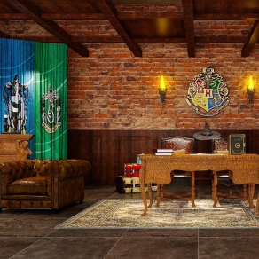 现代复古哈利波特主题展厅3D模型下载